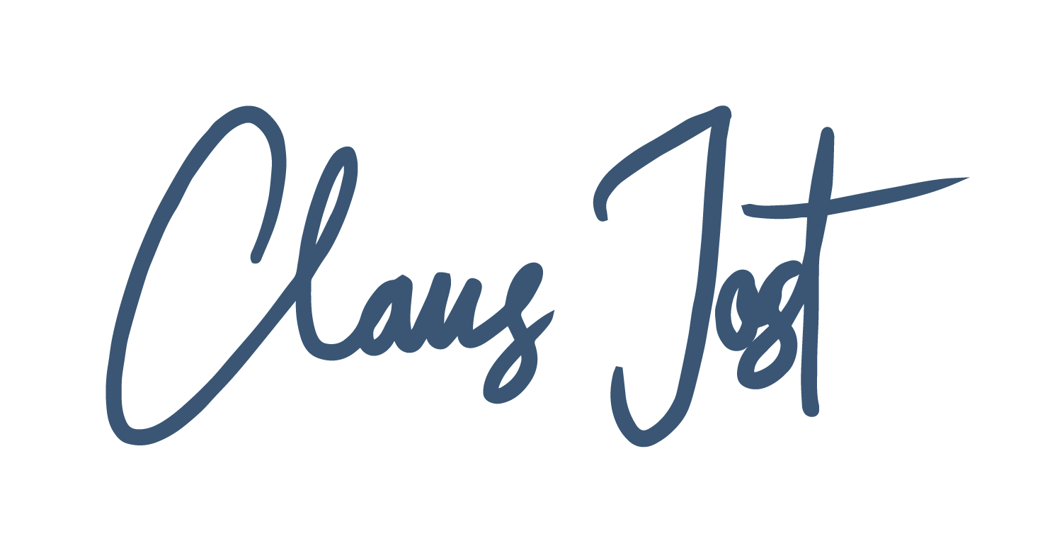 Unterschrift von Claus Jost – Geshäftsführer der Modehäuser Jost