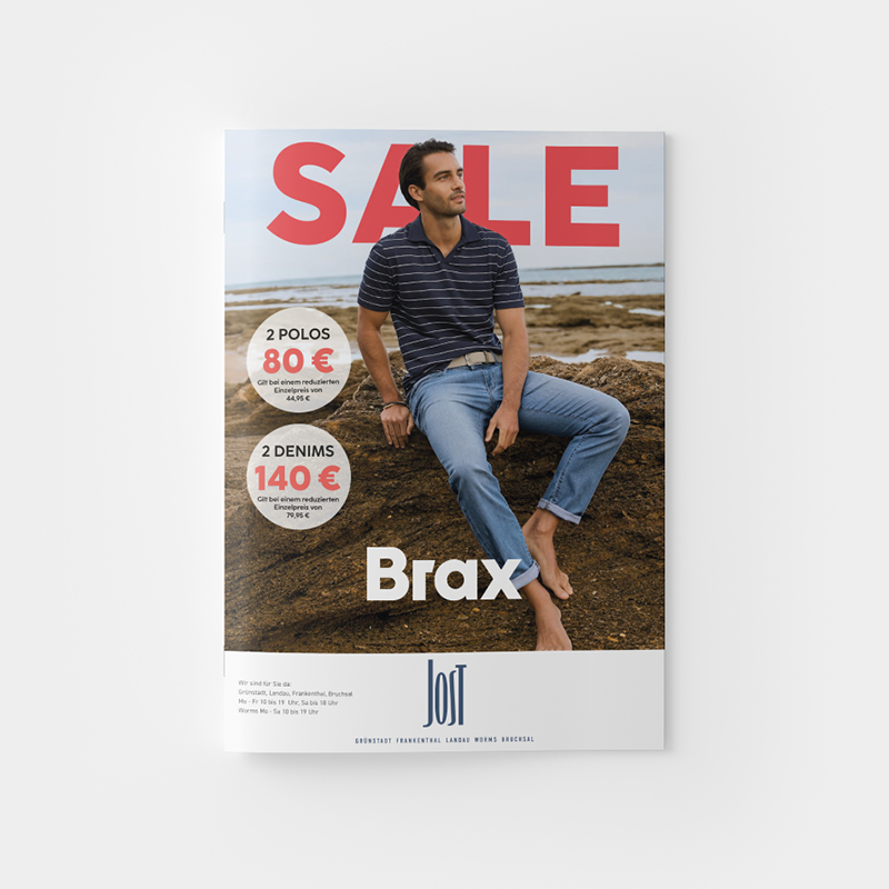 Jost Brax Sale Prospekt Frühjahr/Sommer 2026
